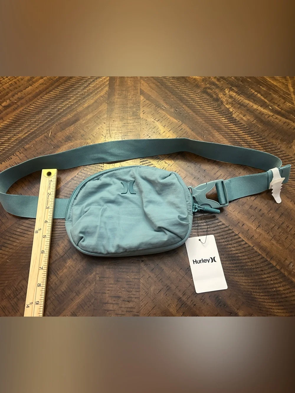 Hurley Teal Belt Bag with Adjustable Strap